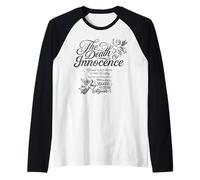 Trendy Apparel The Death of Innocence Grace is Not Given Manche Raglan
