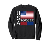 Trendy Apparel USA American Flag Soccer Team Sport Apparel Sweatshirt