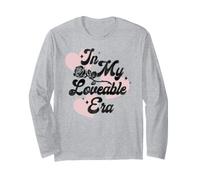 Trendy Apparel Valentine's Day in My Loveable Era Hearts Manche Longue
