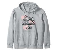 Trendy Apparel Valentine's Day in My Loveable Era Hearts Sweat à Capuche