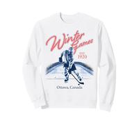 Trendy Apparel Winter Games Ottawa Canada Est.1920 Hocky Sweatshirt