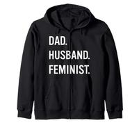 Trendy Apparel Women's History Month Dad Husband Feminist Sweat à Capuche
