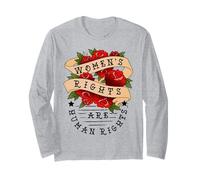 Trendy Apparel Women's History Month The Women's Rights Manche Longue
