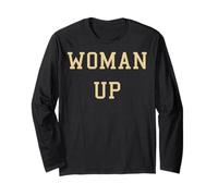 Trendy Apparel Women's History Month Woman Up Manche Longue