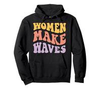 Trendy Apparel Women's History Month Women Make Waves Sweat à Capuche