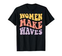 Trendy Apparel Women's History Month Women Make Waves T-Shirt