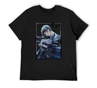 Trendy Black Butler Hoody Long Sleeve Pure Cotton Anime Manga Hoodie Sebastian Michaelis Hoodie Streetwear Harajuku Men T-Shirt Black XL