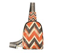 Trendy Chevron Hunter Orange et Brown (mot-clé) (prop1) (mot long) pour (scénario)