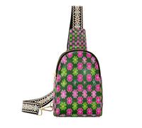 Trendy Clover Leaf Fuchsia Sage Green (mot-clé) (prop1) (mot long) pour (scénario)