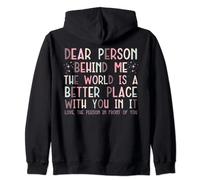 Trendy Dear Person Derrière moi Sweat à Capuche
