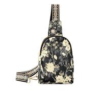 Trendy Flower and Hawk Cream Black (mot-clé) (prop1) (mot long) pour (scénario)