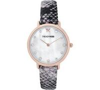 Trendy Kiss Femme Analogique Quartz Montre avec Bracelet en Cuir TRG10133-01