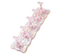 Trendy Nails - Supports d'entraînement avec motifs populaires de flocons de neige et vagues en acrylique hautement transparent pour nail art