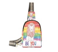 Trendy Pride Month Rainbow Lion Be You (mot-clé) (prop1) (mot long) pour (scénario)