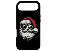 Trendy Santa Claus Hat with Beard and Shades for Christmas Coque pour iPhone Air