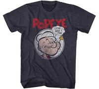 Trendy T-Shirt Pwlz Popeye Mens Y'Am Black L