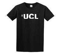 Trendy T-Shirt University College London Logo Cotton Men's Black XXL