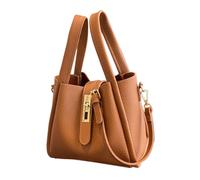 Trendy Vintage Bucket Bag | Bucket Bags | Stylish Shoulder Purse | Travel Handledbag | Fashionable Bucket Bag | Shoulder Purse Bucket Shoulder Bag With Metal Buckle For Travel Shopping Dating
