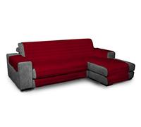 Trendy Waterproof housse de canapé Double-face avec chaiselongue, Bordeaux, 290cm