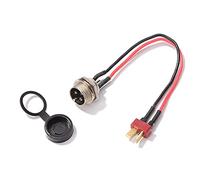 trendyest Port de Charge pour Scooter électrique Trotinette électrique Prise de Port de Charge àTête en T pour Accessoires KUGOO M4 Pro