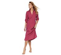 Trendyol Astuce Robe de Plage détaillée, Prune, 40 Femme