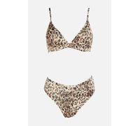 Trendyol Bikini beige / marron / noir, Taille S