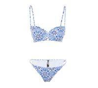 Trendyol Bikini bleu / bleu marine / bleu clair / blanc, Taille L