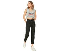 Trendyol Black High Waist mom Jeans, 36 aux Femmes