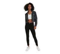 Trendyol Black High Waist Skinny Jeans That are Not Faded, 42 aux Femmes