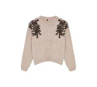 Trendyol Cardigan beige clair / bronze, Taille M