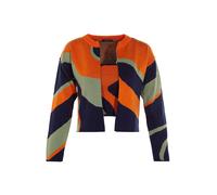 Trendyol Cardigan bleu marine / pomme / orange, Taille M