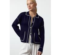Trendyol Cardigan écru / indigo, Taille S