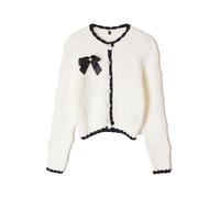 Trendyol Cardigan écru / noir, Taille M