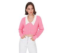 Trendyol Cardigan en Tricot À Col Peter Pan pour Femme Sweater