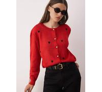 Trendyol Cardigan rouge / noir, Taille S