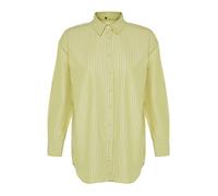 Trendyol Chemisier citron vert / blanc, Taille S