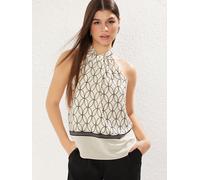 Trendyol Chemisier noir / blanc, Taille M