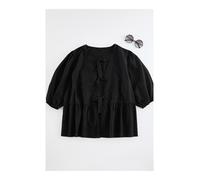 Trendyol Curve Chemisier noir, Taille M-L