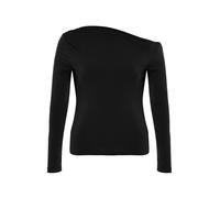 Trendyol Curve Chemisier noir, Taille XXXL