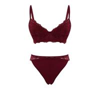 Trendyol Curve Ensemble de linge bordeaux, Taille 110