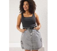 Trendyol Curve Haut anthracite, Taille 4XL