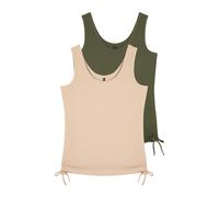 Trendyol Curve Haut beige / kaki, Taille XL