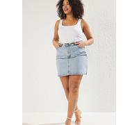 Trendyol Curve Jupe bleu clair, Taille 42