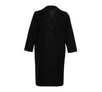 Trendyol Curve Manteau mi-saison noir, Taille XXL