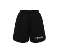 Trendyol Curve Pantalon noir / blanc, Taille 44