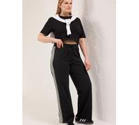 Trendyol Curve Pantalon noir / blanc, Taille 44