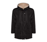 Trendyol Curve Parka d’hiver noir, Taille XL