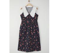 Trendyol Curve Robe-chemise vert / rouge / noir / blanc, Taille 46