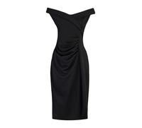 Trendyol Curve Robe de cocktail noir, Taille 50