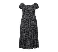 Trendyol Curve Robe noir / blanc, Taille 44